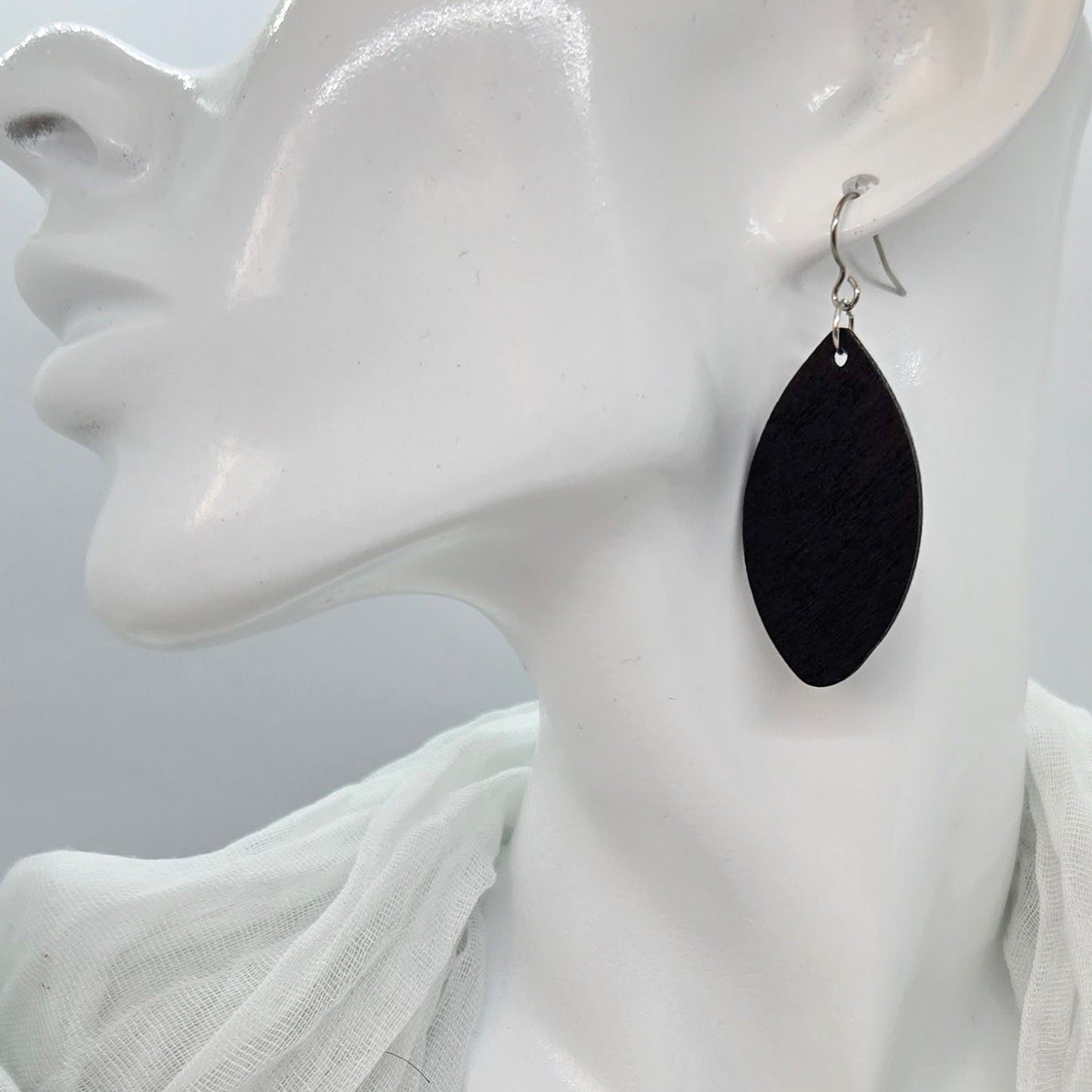 Wood Earrings-Multiple shapes/colors