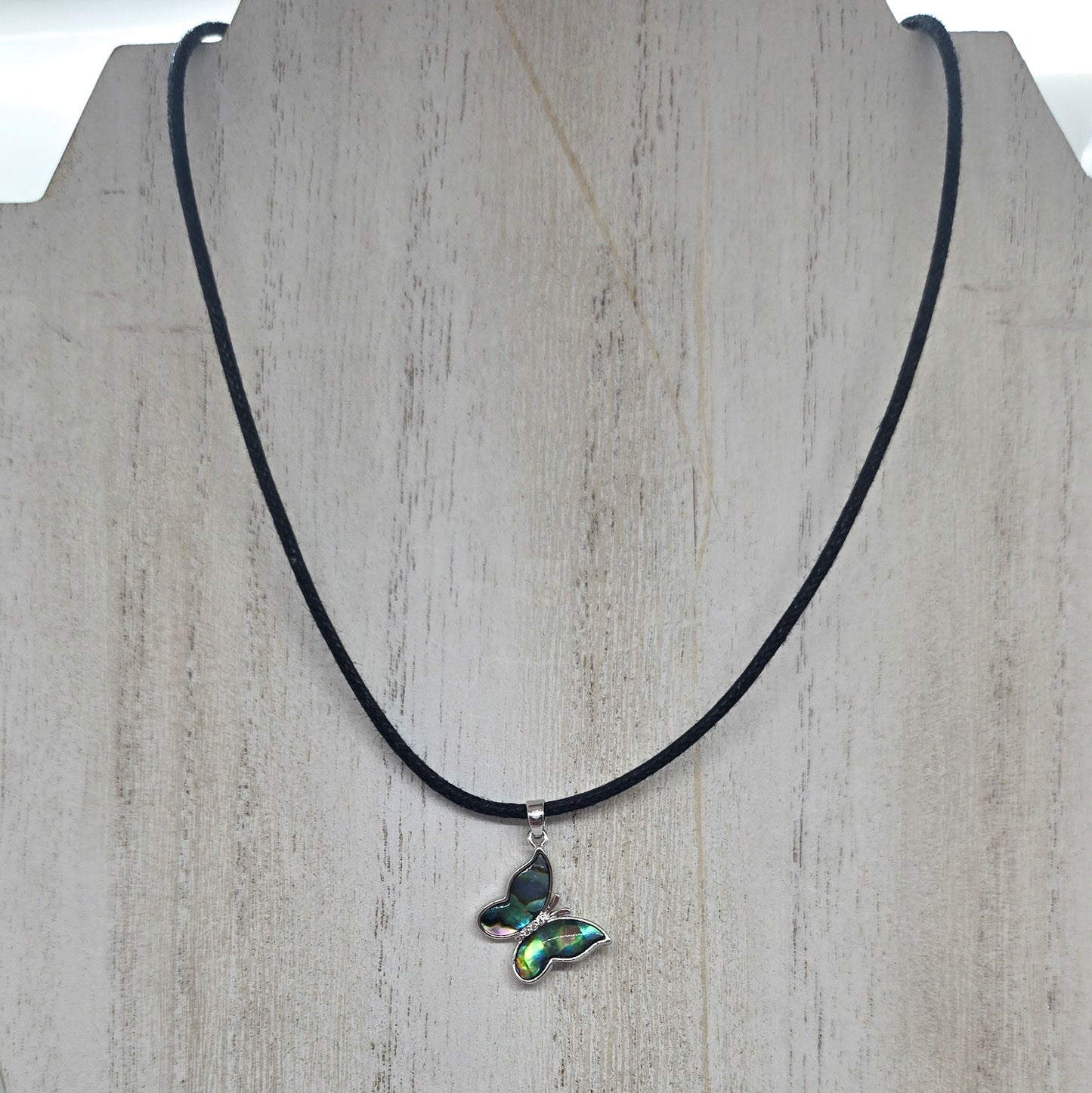 Butterfly Cord Necklace