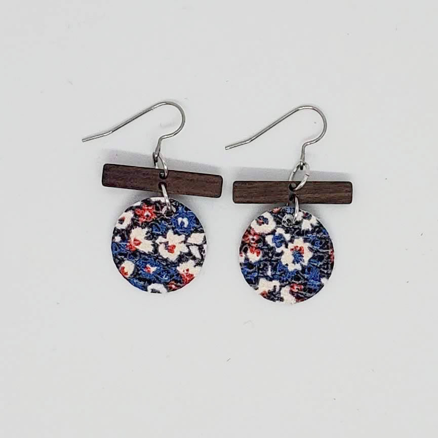Ember Leather Earrings