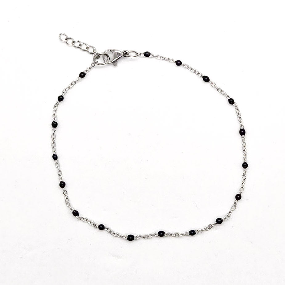 Black Ankle Bracelet