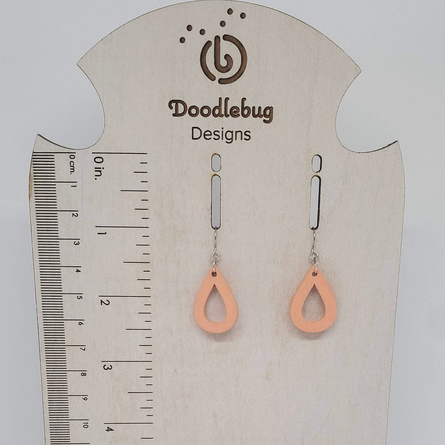 Wood Earrings-Multiple shapes/colors