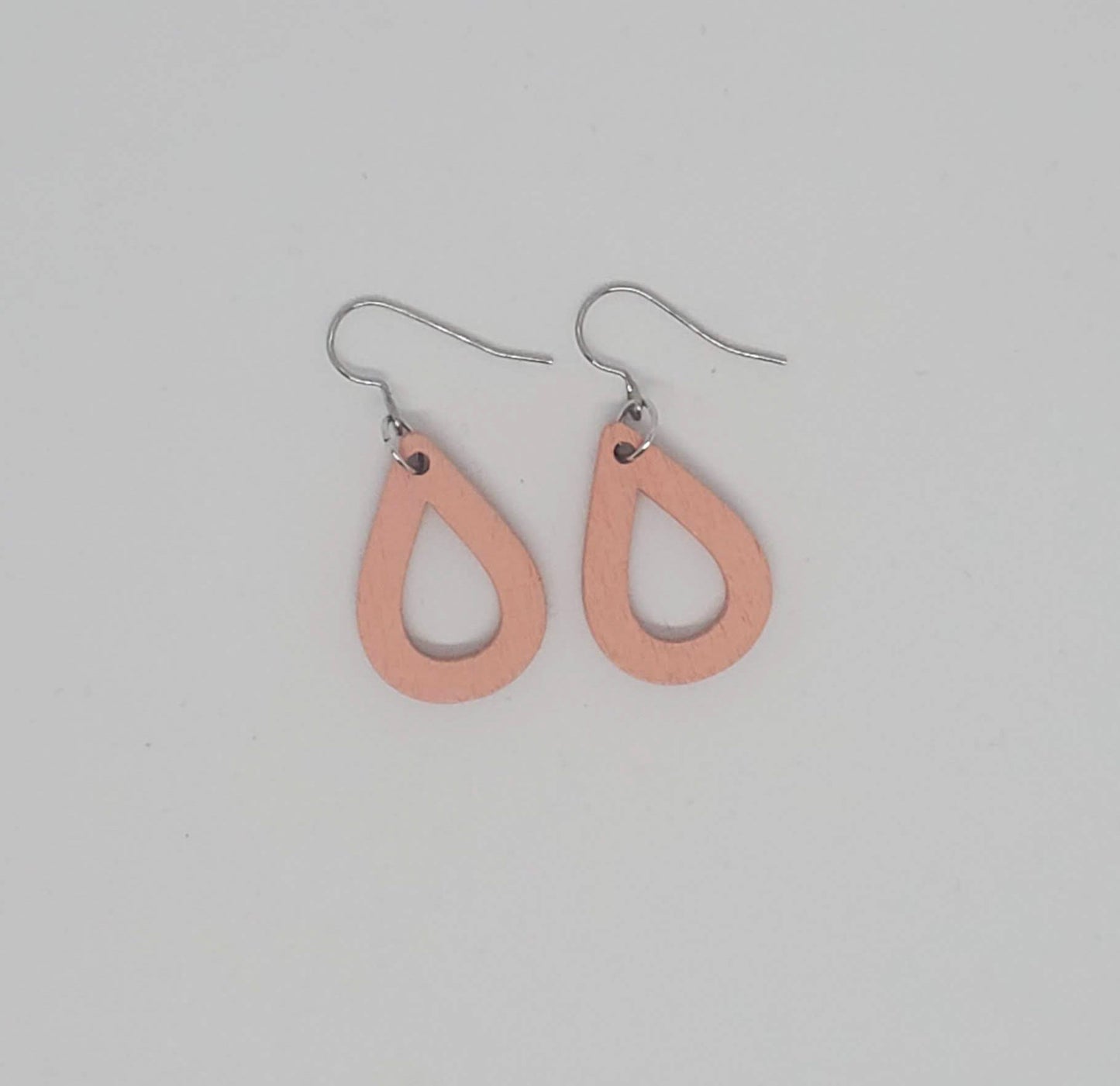 Wood Earrings-Multiple shapes/colors