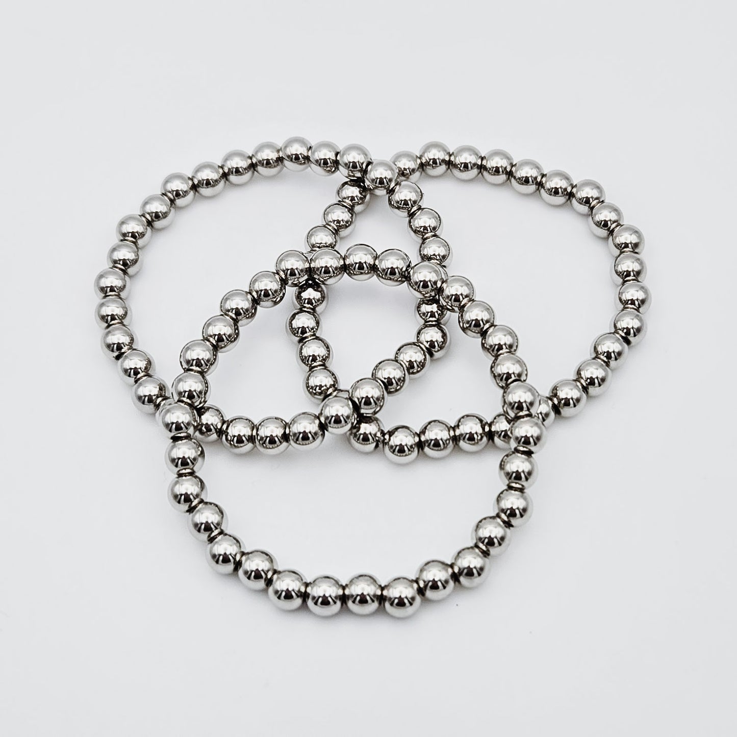 Silver Stretch Bracelet