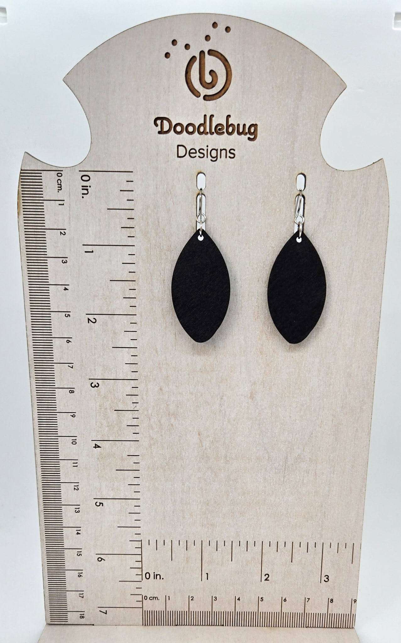 Wood Earrings-Multiple shapes/colors