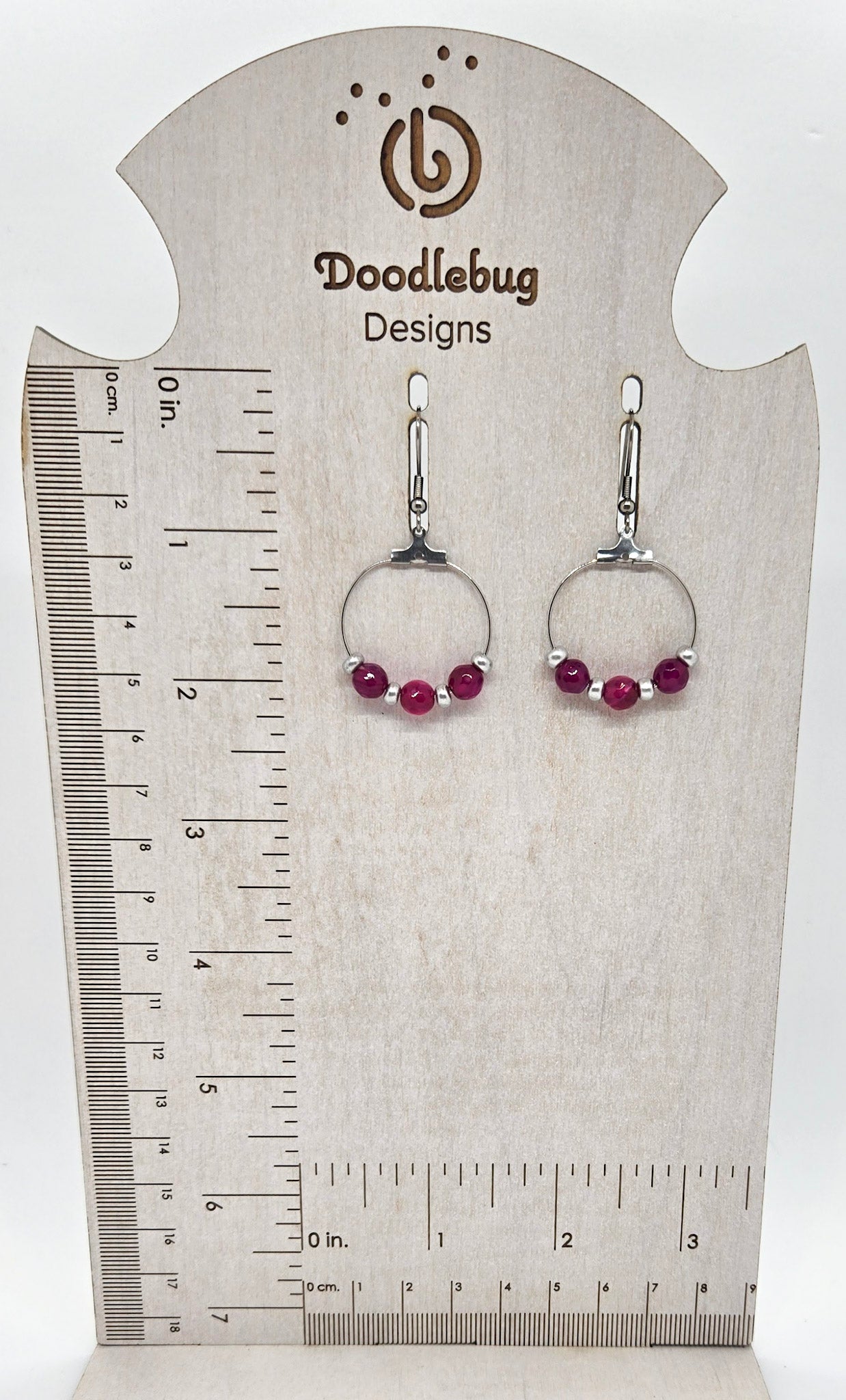 Faceted Agate Earrings
