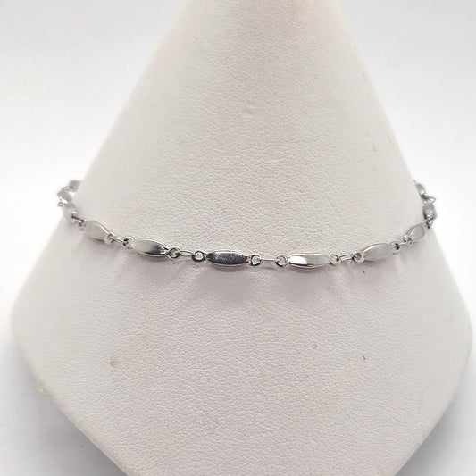 Silver Ankle Bracelet