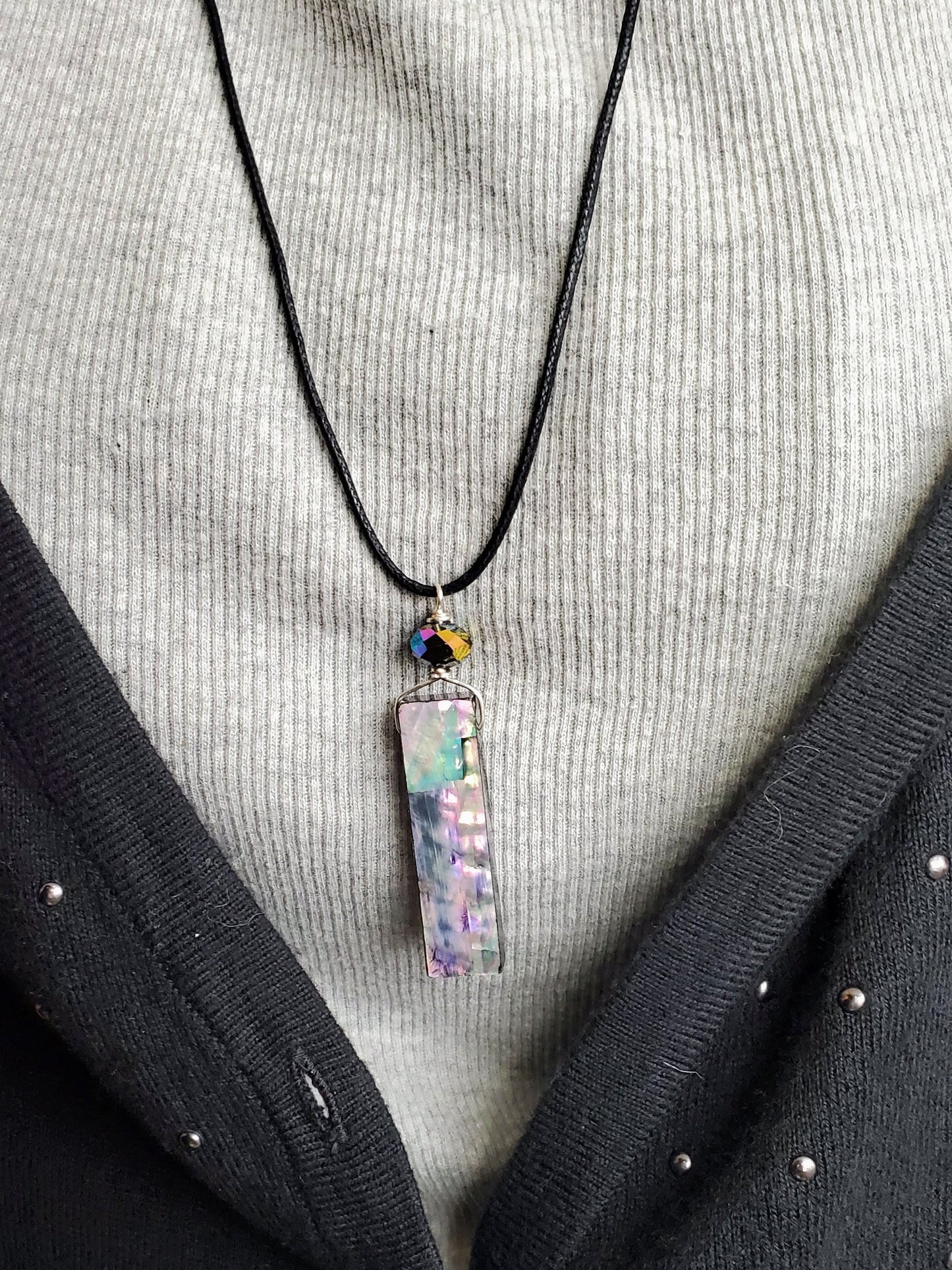 Abalone Inspired Necklace