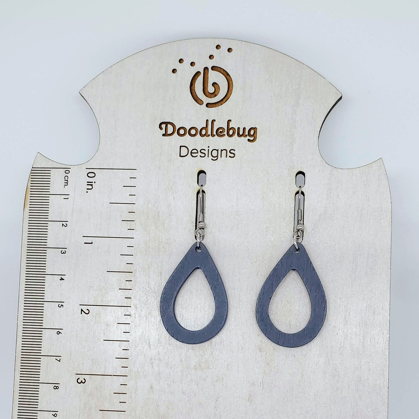 Wood Earrings-Multiple shapes/colors