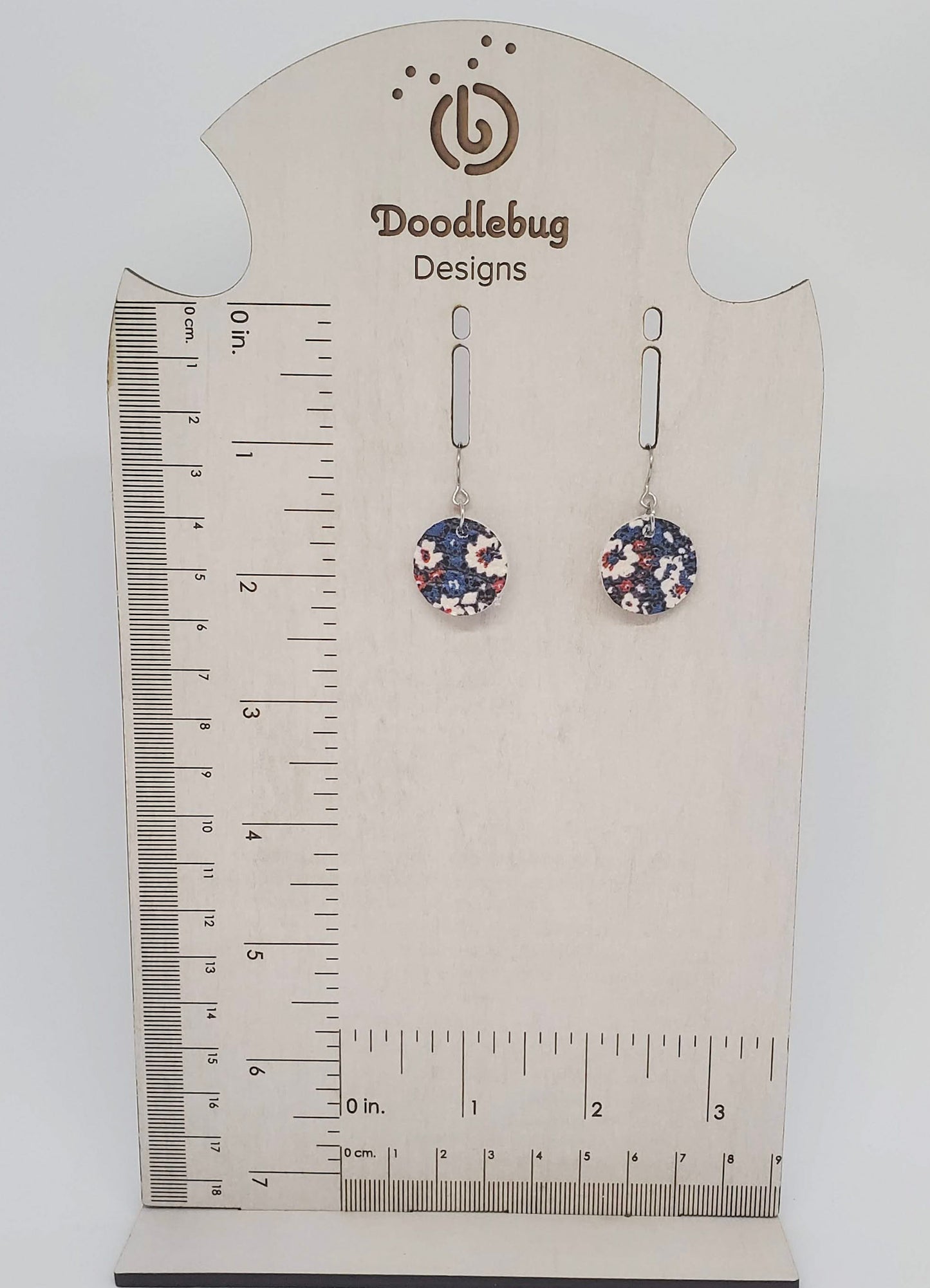 Leather Earrings-Circle/TWO styles