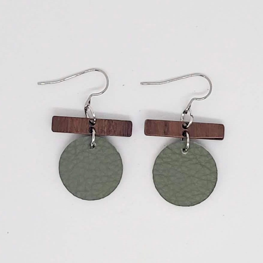 Ember Leather Earrings
