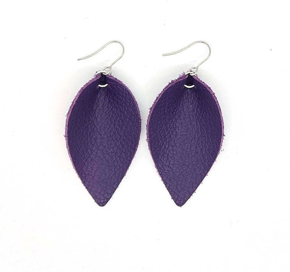 Reva Leather Earrings