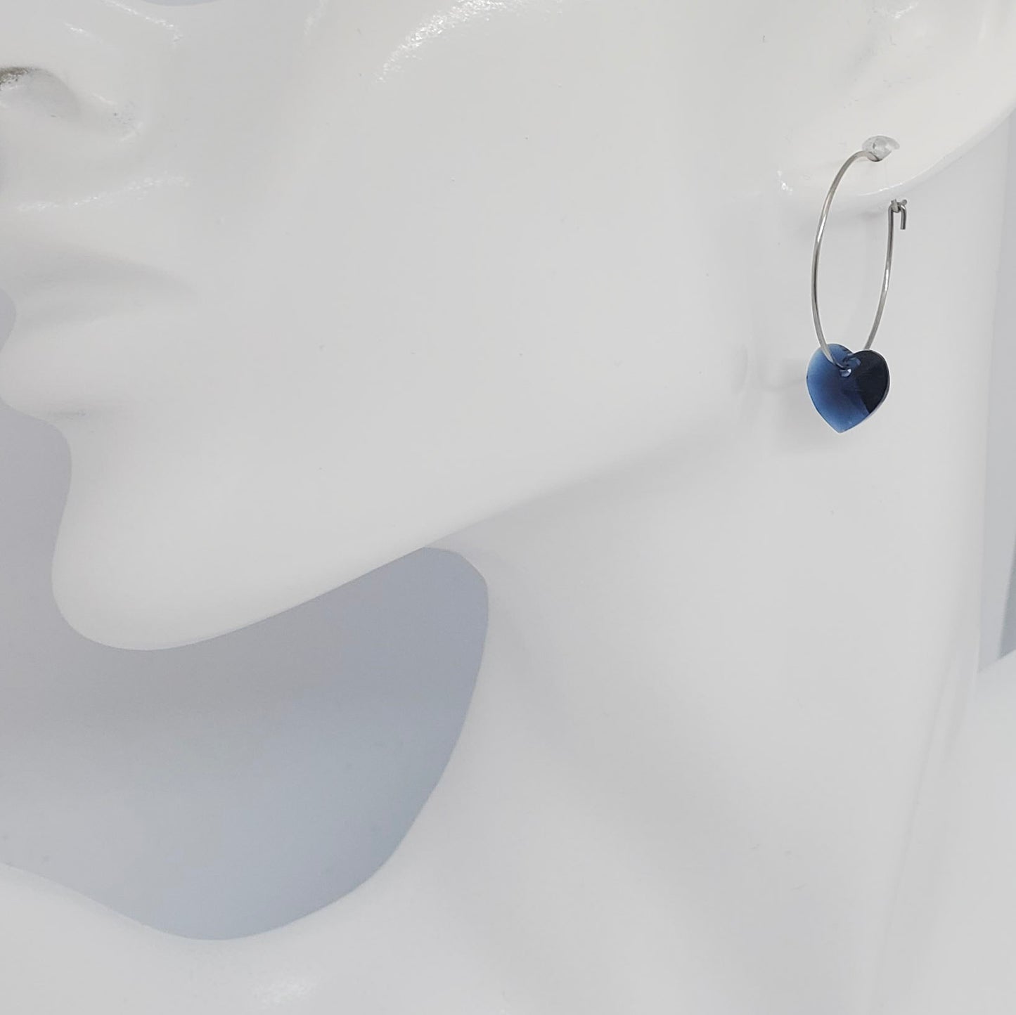 Crystal Heart Earrings