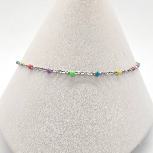 Multicolor Ankle Bracelet