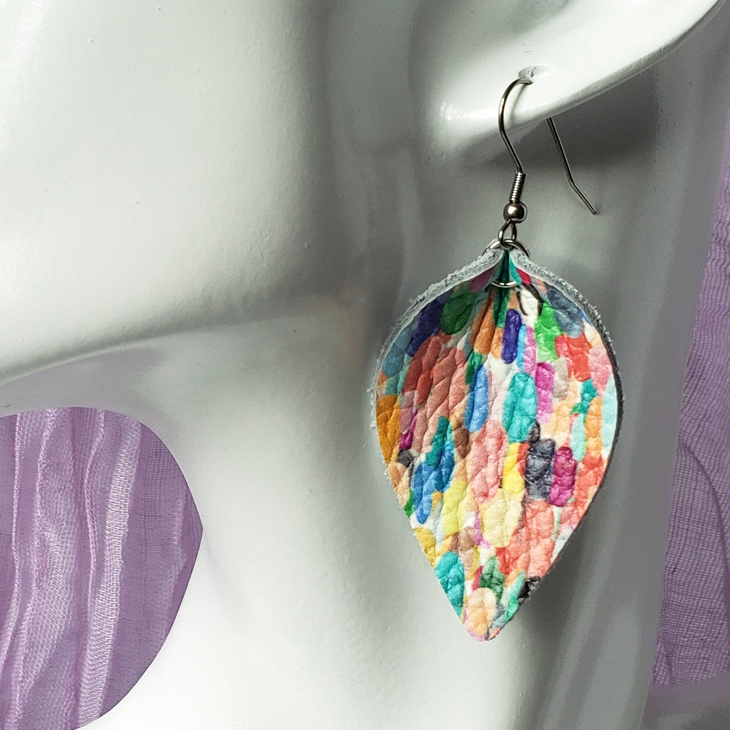 Reva Leather Earrings