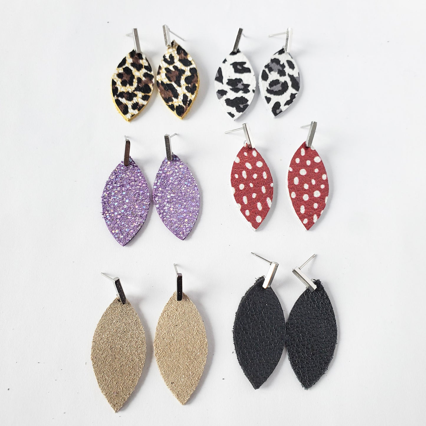 Petra Leather Earrings