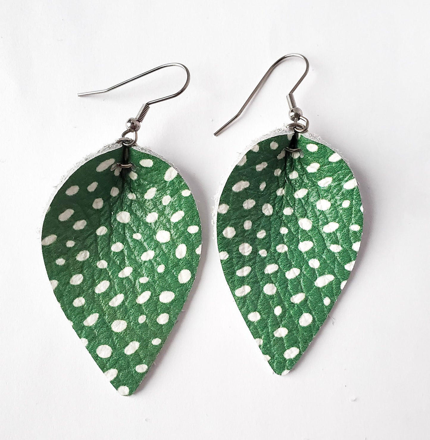 Reva Leather Earrings-Multiple Solids & Prints