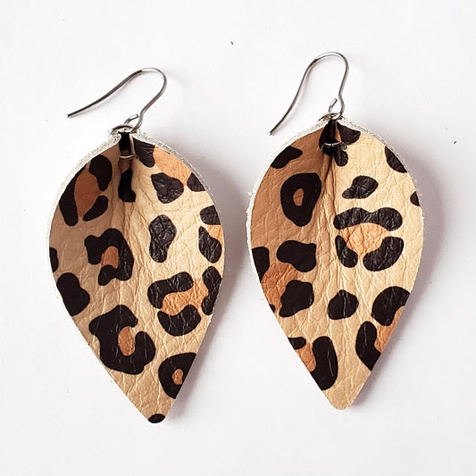 Reva Leather Earrings-Multiple Styles