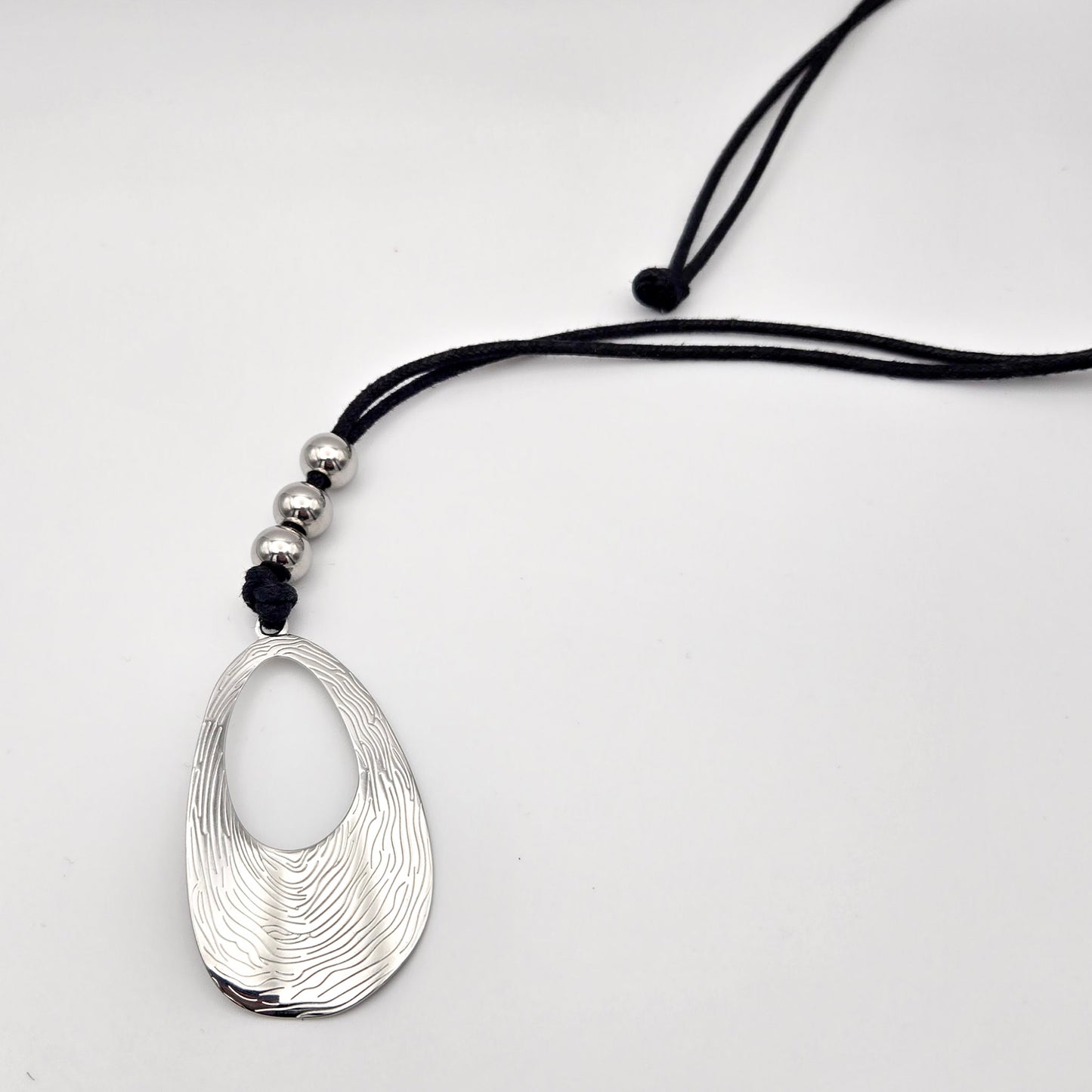 Silver Swirl Necklace