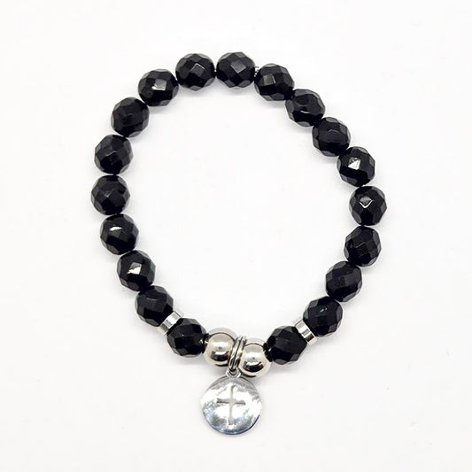 Black Charm Bracelet