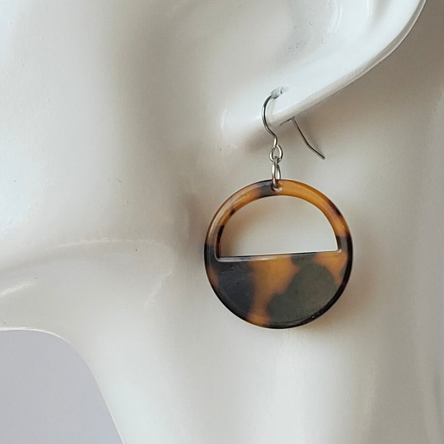 Tortoise Shell Earrings