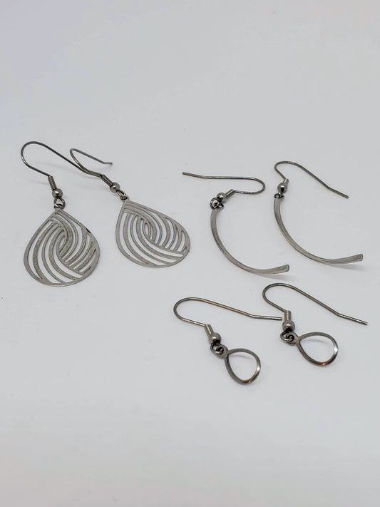 Stainless Steel Earrings-Multiple Designs