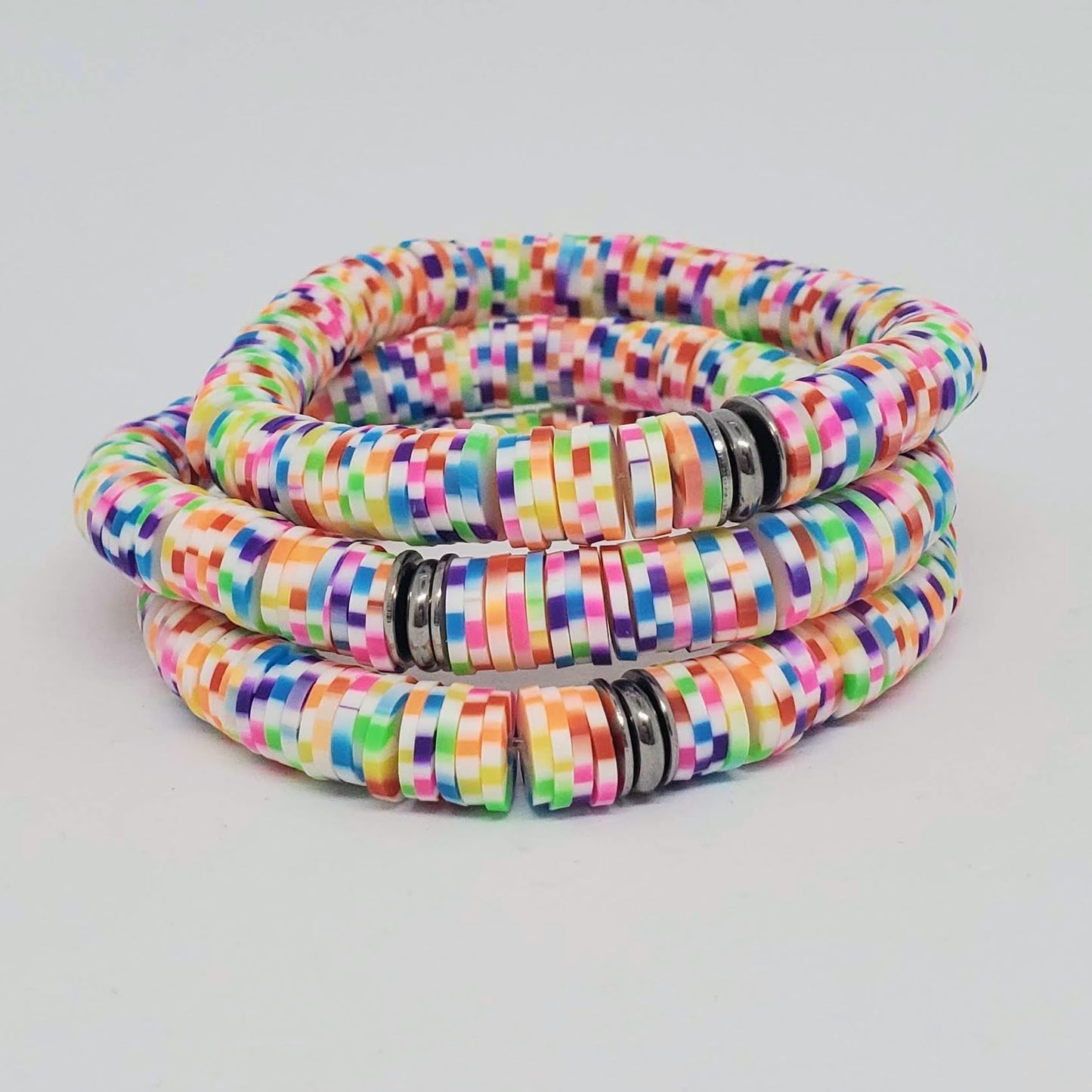 Polymer Clay Stretch Bracelet