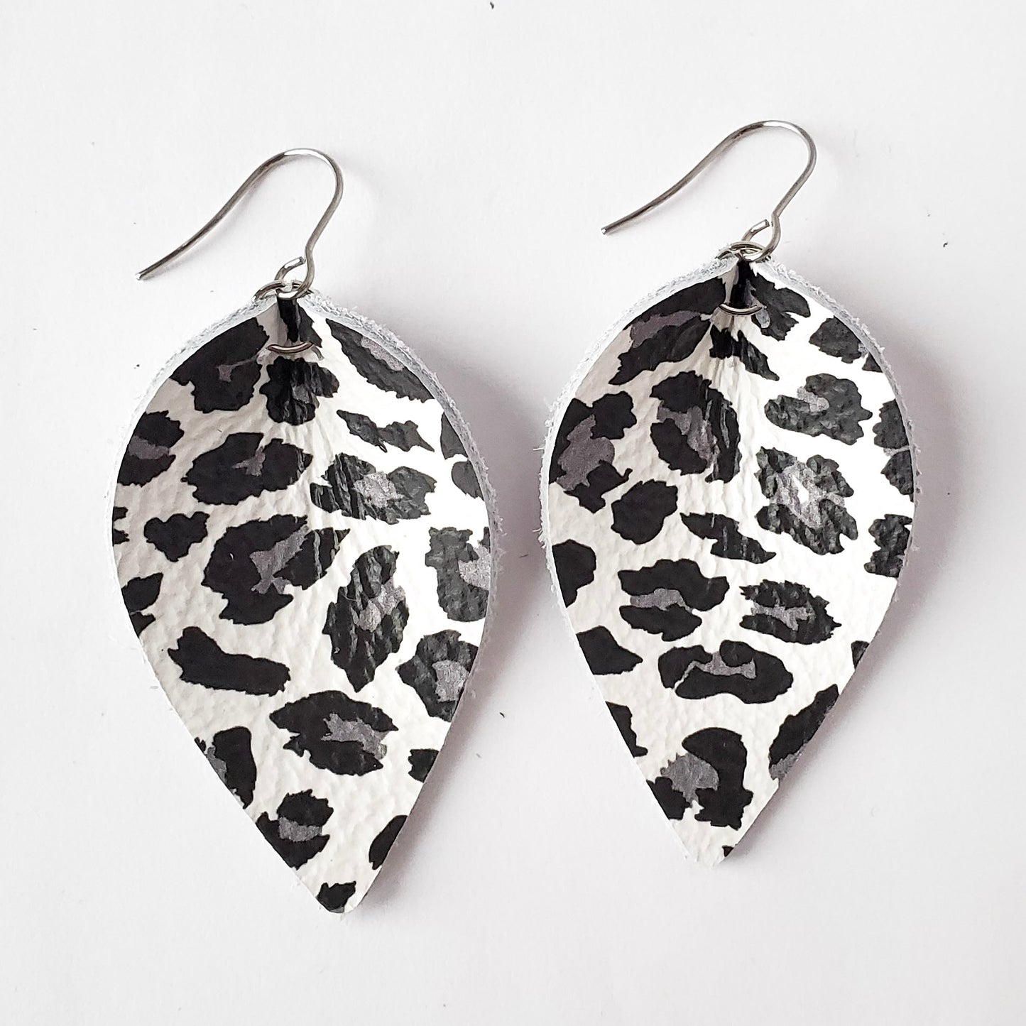 Reva Leather Earrings-Multiple Solids & Prints