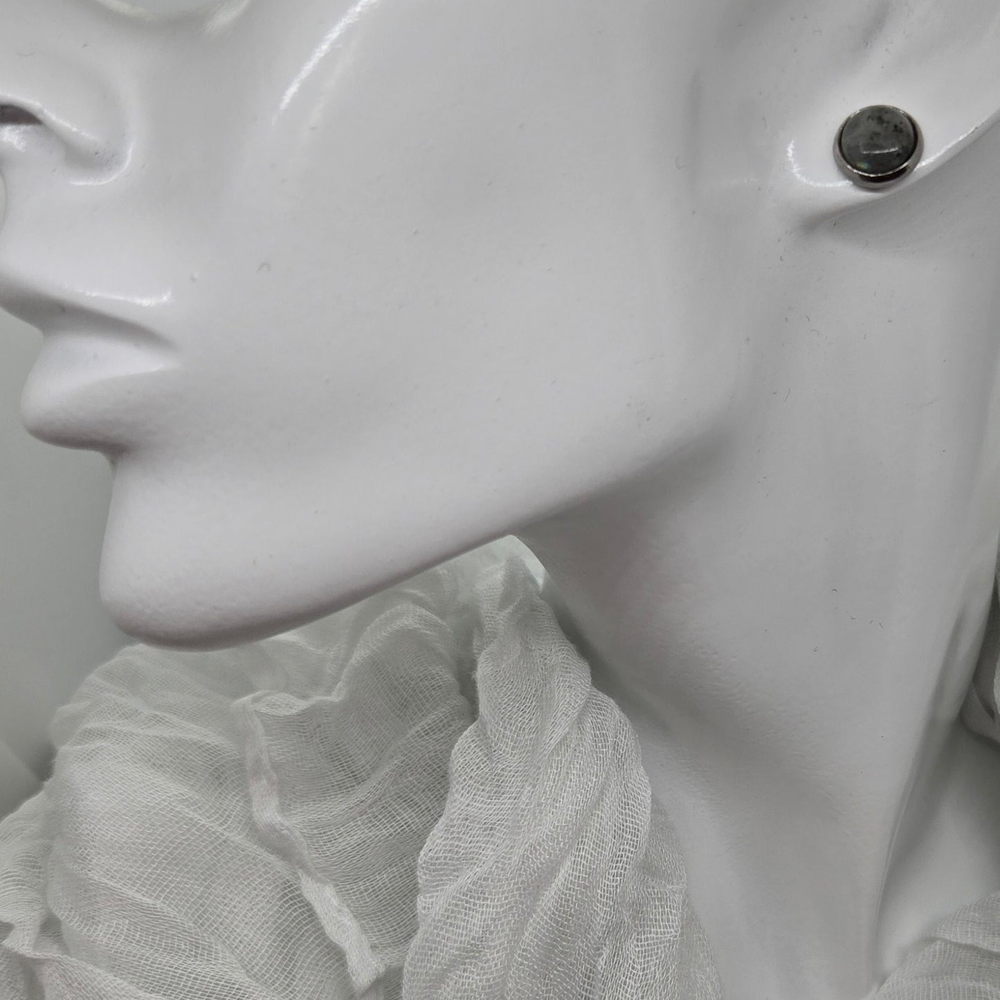 Dalmation Jasper Stud Earrings