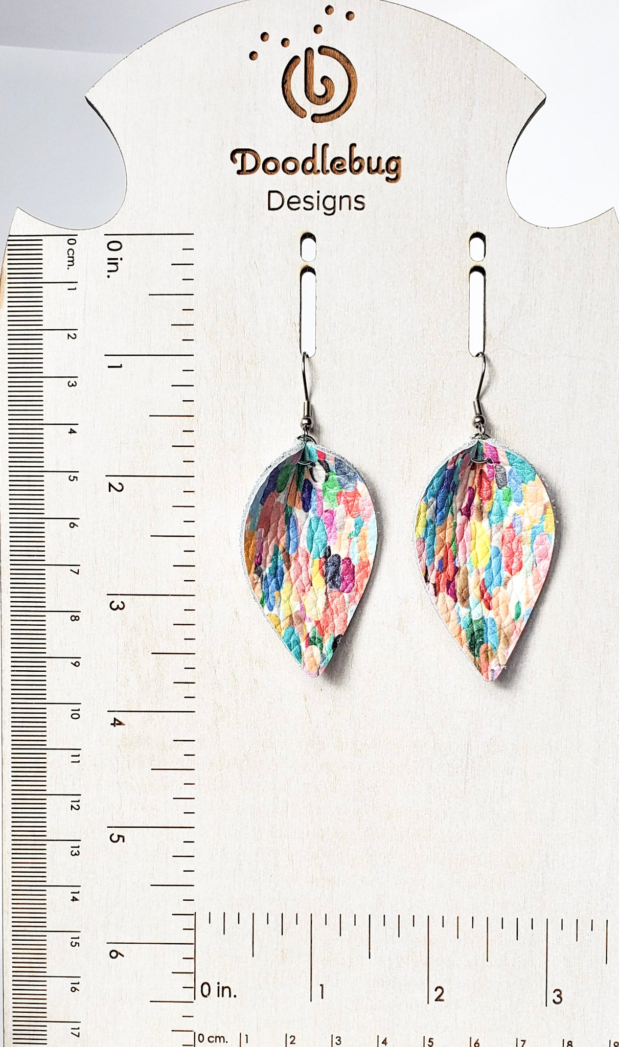 Reva Leather Earrings-Multiple Solids & Prints