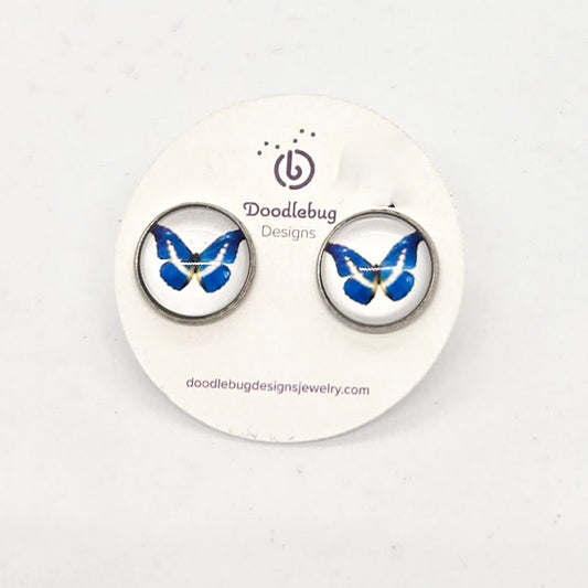 Butterfly Stud Earrings